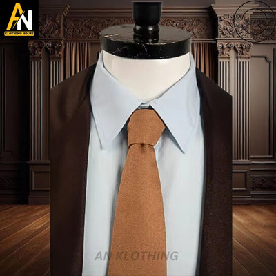 Oppenheimer Movie Cosplay Costume - Men's Brown Suit Outfit- 1940s Vintage Formal Costume- Halloween Carnival Suit- Christmas Cosplay Attire