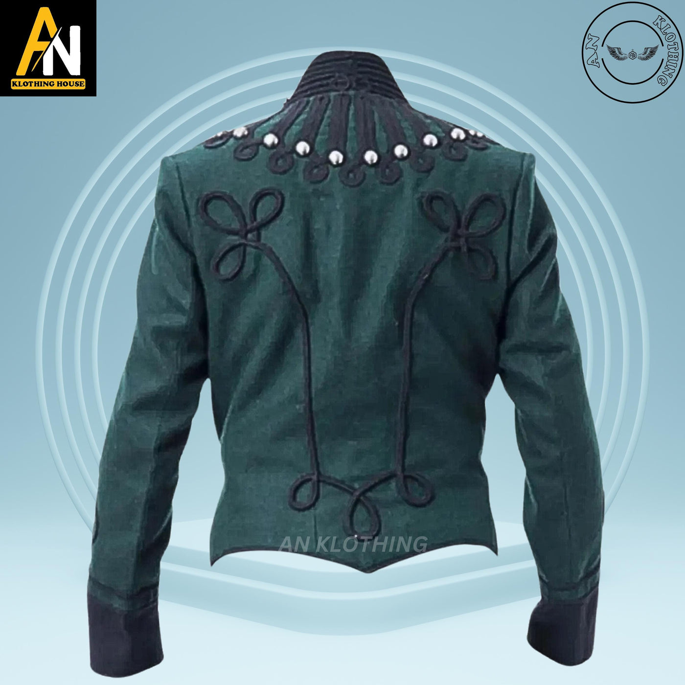 New Napoleonic 95th Rifles Jacket - Military Hussar Jacket - Regency Uniform Jacket - Continental Army Soldier - Historical Clothing