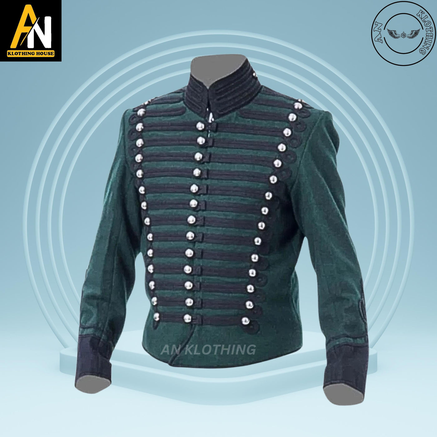 New Napoleonic 95th Rifles Jacket - Military Hussar Jacket - Regency Uniform Jacket - Continental Army Soldier - Historical Clothing