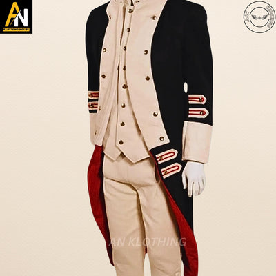 Brand New Napoleon Bonaparte Frock Coat - Historical Tailcoat Design - Napoleon Style Jacket - Handmade For An Authentic Historical Costume