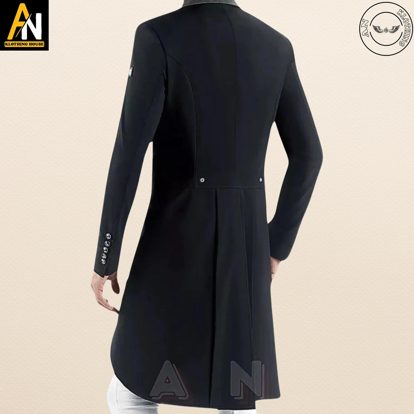 Men's Wool Regency 1810 & 1830 Tailcoat - Jacket British Tailcoat - Pikeur James Dressage Tailcoat -Esquiline Men's Custom Tailcoat Handmade