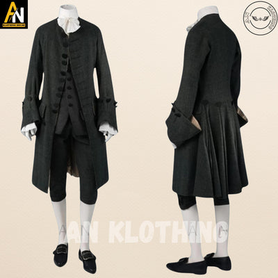 Brand New Handmade British 1755-65th Frock Black Tailcoat Military - Infantry Men Only Outer Coat - Regency Military Jacket - Old Era Jacket