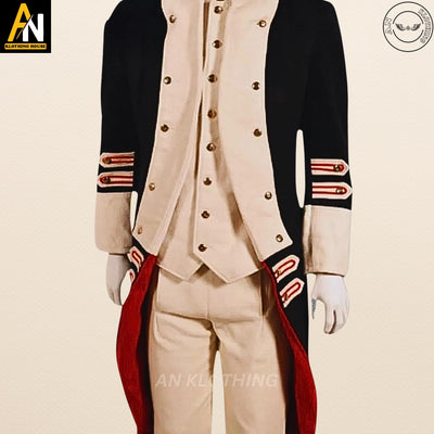 Brand New Napoleon Bonaparte Frock Coat - Historical Tailcoat Design - Napoleon Style Jacket - Handmade For An Authentic Historical Costume