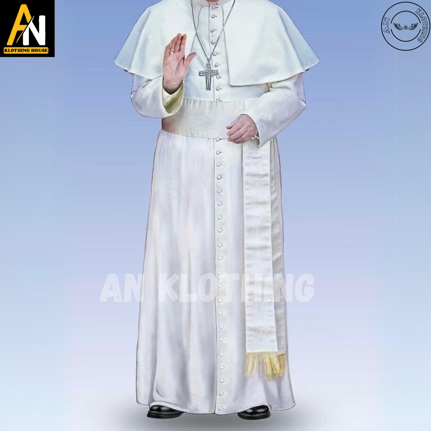 Catholic Priest Cassock - Wool Cassock - Traditional Clergy Vestment - Custom Size - Liturgical Robe - Priest Church Attire - Clergy Cassock