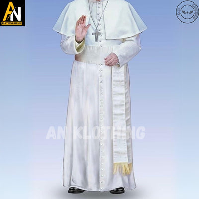Catholic Priest Cassock - Wool Cassock - Traditional Clergy Vestment - Custom Size - Liturgical Robe - Priest Church Attire - Clergy Cassock