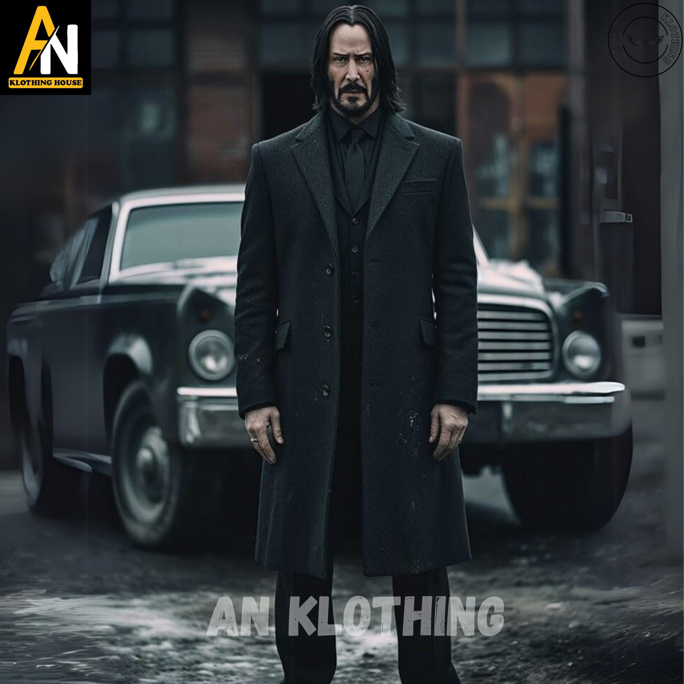 Custom-Made Wool Trench Coat for Men - Long Victorian Steampunk Coat - Timeless Elegance Redefined -Napoleon Style Black Long Coat