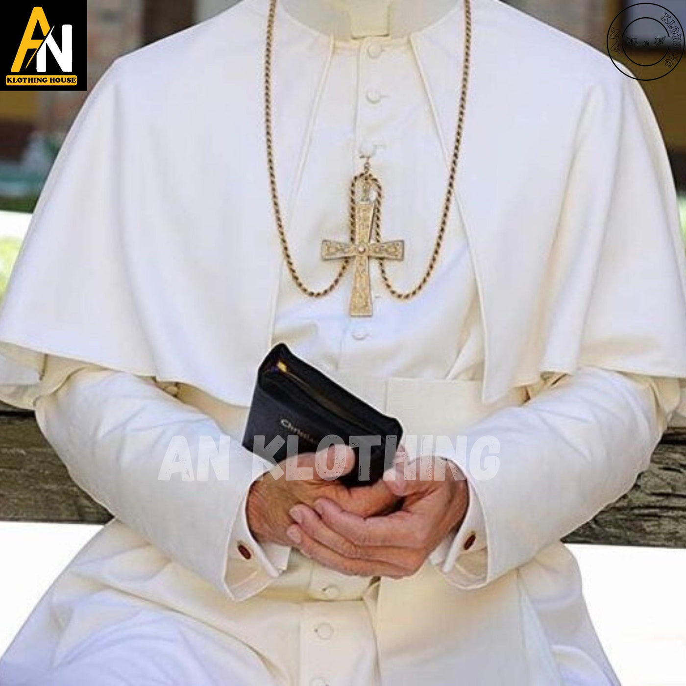 Catholic Priest Cassock - Wool Cassock - Traditional Clergy Vestment - Custom Size - Liturgical Robe - Priest Church Attire - Clergy Cassock