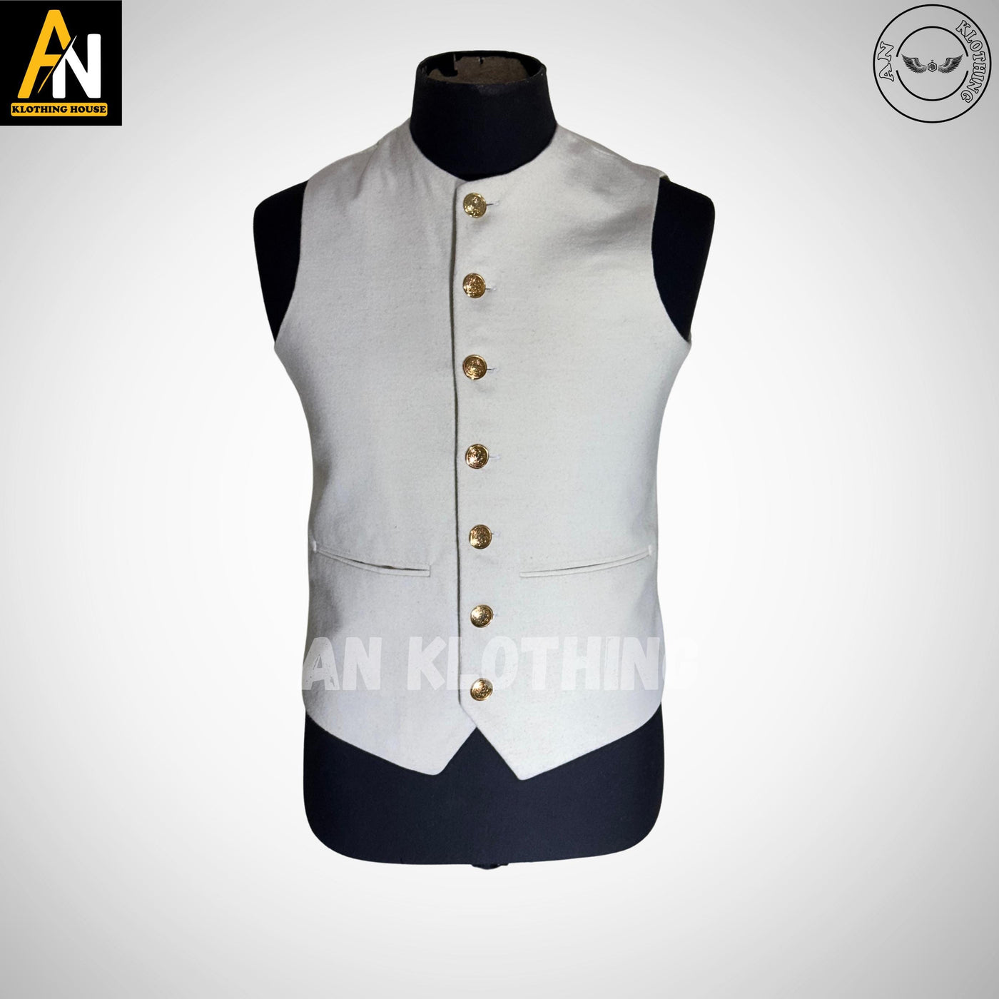 Brand New Special Men's White Regency dated 1800's Regency Coat - British Handmade Tailcoat - Custom made wool coat - Historical Coat