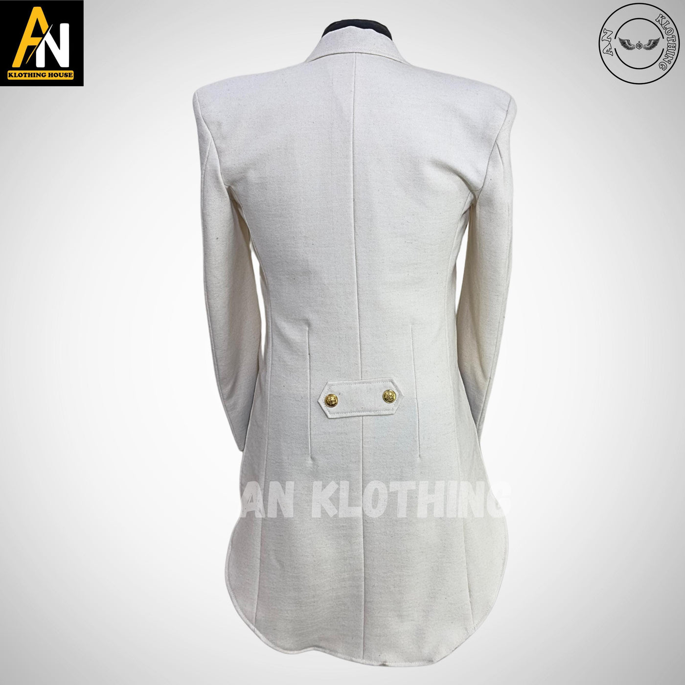 Brand New Special Men's White Regency dated 1800's Regency Coat - British Handmade Tailcoat - Custom made wool coat - Historical Coat