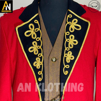 Limited Edition Handmade Magician Uniform Clown Cosplay - Men's Gothic Steampunk Elite Ringmaster Costume - Barnum Cosplay Costume