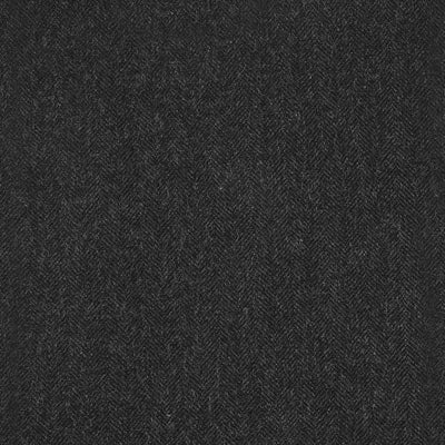 Men's 3-Piece Black Tweed Suit with Long Coat - Peaky Blinders Style - Tweed Herringbone - Tom Shelby Inspired - Custom Made 3 Piece Suit